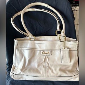 Authentic leather Coach purse.